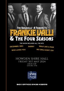 The Ragdolls - A tribute to Frankie Valli & The Four Seasons