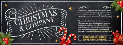 Christmas & Company: Saturday 25th December | 12:30pm | 202112251230: Voluntary Donation